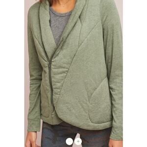 NWT Saturday Sunday Anthropologie Homestead Quilted Jacket w/Pockets S